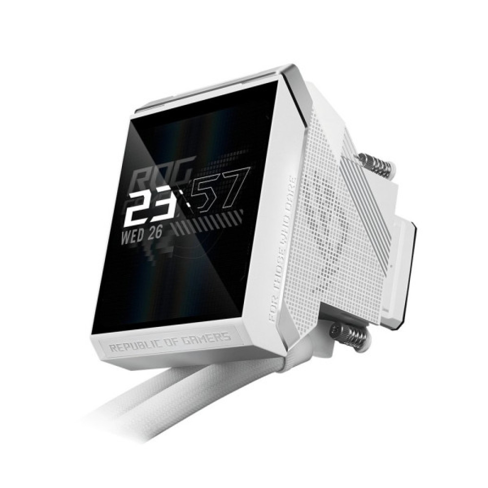 Система рідинного охолодження ASUS ROG Strix LC IV 360 ARGB LCD White (90RC01M2-B0EAY0)
