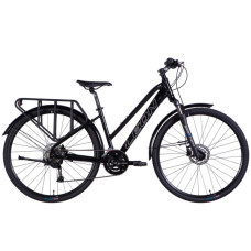 Велосипед Leon 28" TG 70 WOMAN HDD рама-16" AL 2025 чорний (OPS-LN-29-254)