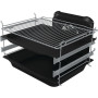 Плита Gorenje електрична склокерамічна, 70л, 50x60см, дисплей, приготування з паром, програматор, нерж