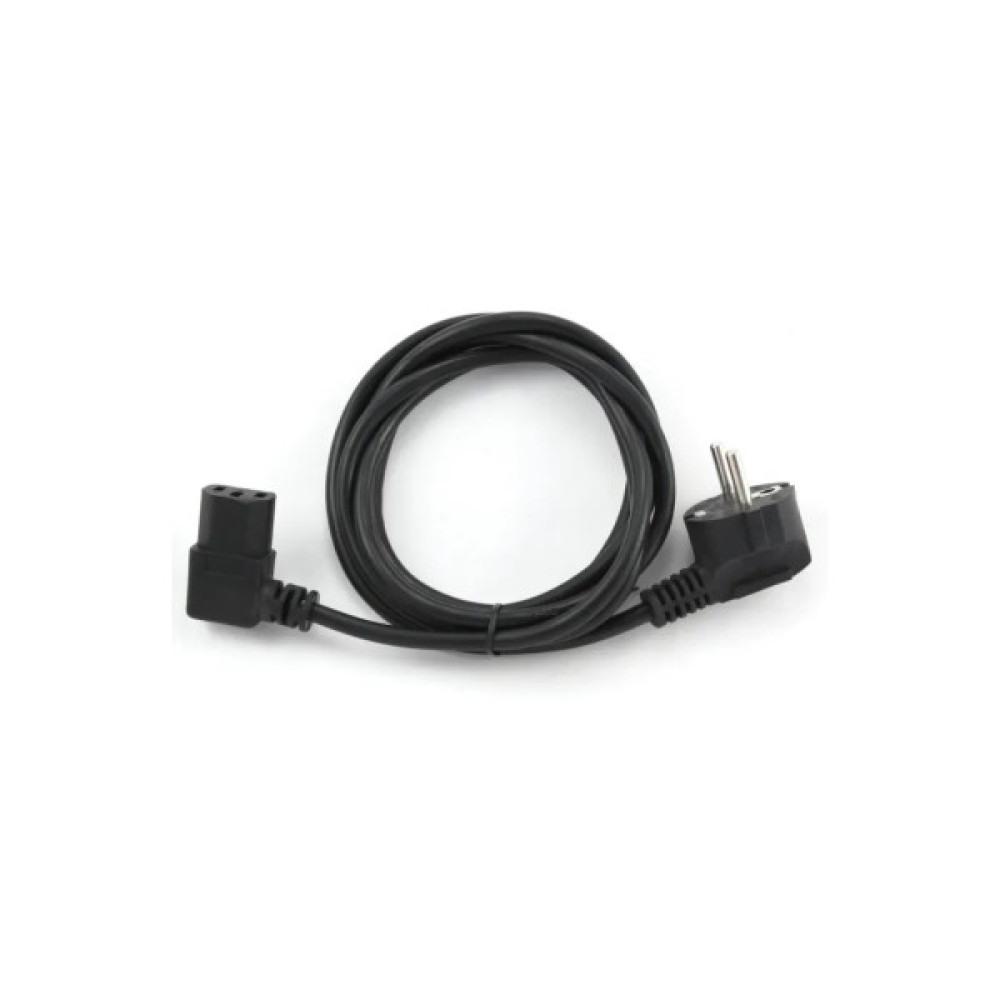 Кабель живлення C13 1.8m 3x0.75mm2 90° corner Cablexpert (PC-186A-075-1.8M)