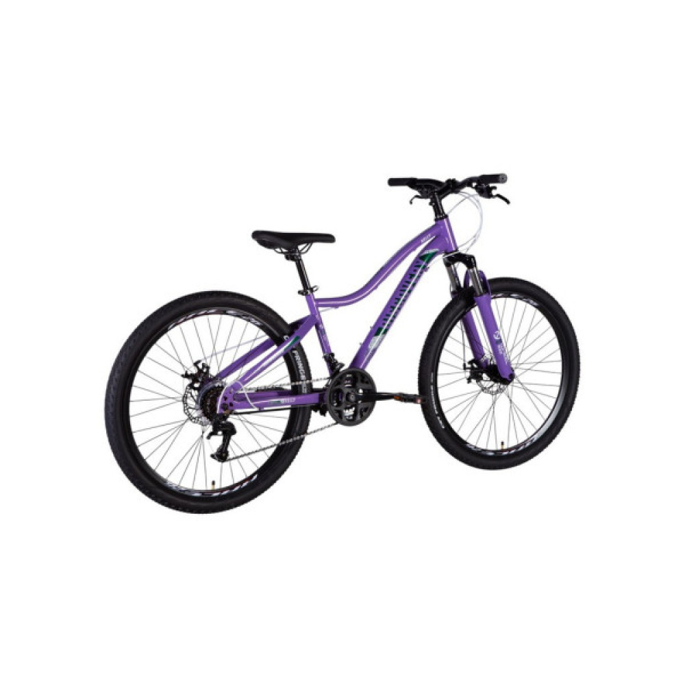 Велосипед Discovery 24" KELLY DD рама-14" ST 2025 фіолетовий (OPS-DIS-26-630)