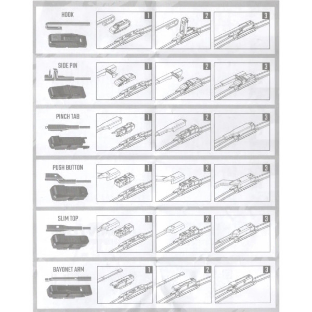 Щітка склоочисника WINSO PRO SHADOW 700мм (117700)