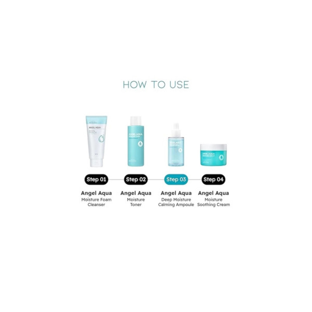 Сироватка для обличчя Beyond Angel Aqua Deep Moisture Calming Ampoule 50 мл (8809949498419)