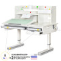 Парта Mealux Montreal 2 WG (BD-670-2 WG з полицею) Парта Mealux Montreal 2 WG (BD-670-2 WG з полицею)