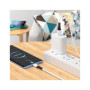 Дата кабель USB 2.0 AM to USB-C 1.0m 3A silicone X82 white HOCO (6931474768582) Дата кабель USB 2.0 AM to USB-C 1.0m 3A silicone X82 white HOCO (6931474768582)