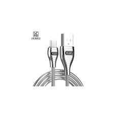 Дата кабель USB 2.0 AM to Micro 5P 1.0m 2.8A silver iKAKU (YT-iK/AL-MS) Дата кабель USB 2.0 AM to Micro 5P 1.0m 2.8A silver iKAKU (YT-iK/AL-MS)