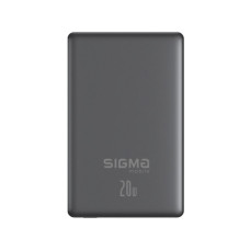 Батарея універсальна Sigma X-power SI10A7QL-MAG grey 10000mAh, Magnetic wireless 15W, PD+QC, 20W max (4827798955116)