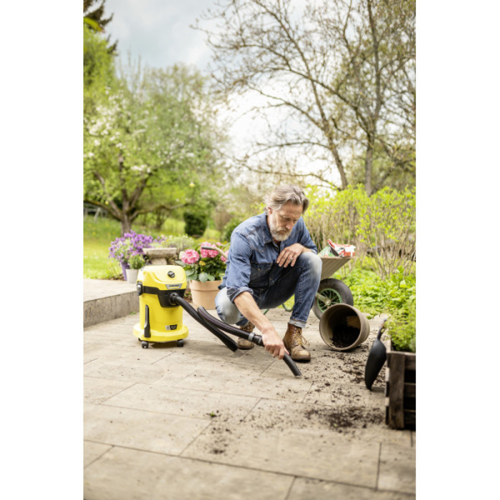 Пилосос професійний акумуляторний Karcher WD 3-18 18В контейнер 17л без АКБ та ЗП