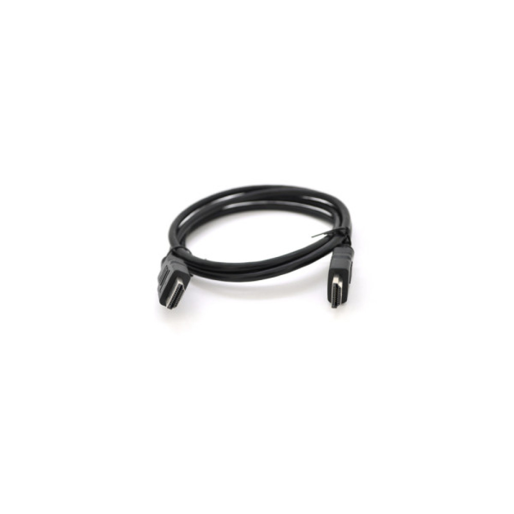 Кабель мультимедійний HDMI M to HDMI M 1.2m V1.4 black Merlion (YT-HDMI(M)/(M)-1.2mW-H181)