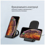 Зарядний пристрій ColorWay Wireless Stand 15W Black (CW-CHW31Q-BK) Зарядний пристрій ColorWay Wireless Stand 15W Black (CW-CHW31Q-BK)