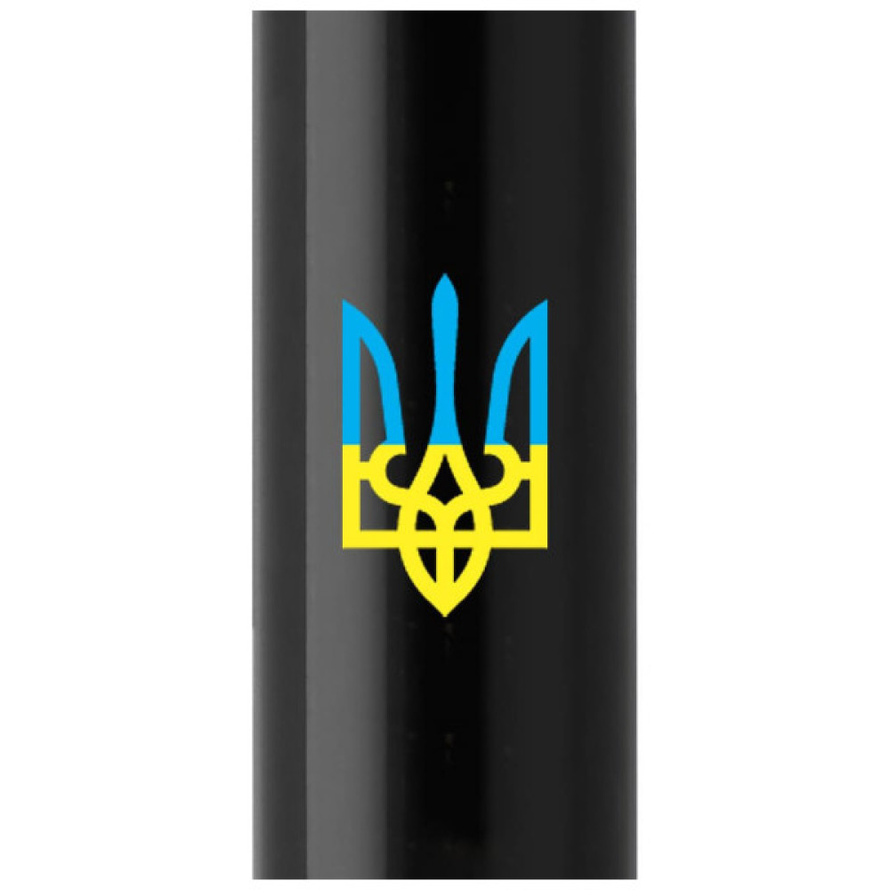 Ручка кулькова Parker IM 17 UKRAINE Black GT BP Тризуб синьо-жовтий (22032_T0016u)