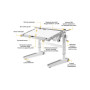 Парта Mealux Ergowood L Multicolor W Energy (BD-810 W/MC Energy) Парта Mealux Ergowood L Multicolor W Energy (BD-810 W/MC Energy)
