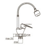 Змішувач AQUATICA ML-4B644C Змішувач AQUATICA ML-4B644C