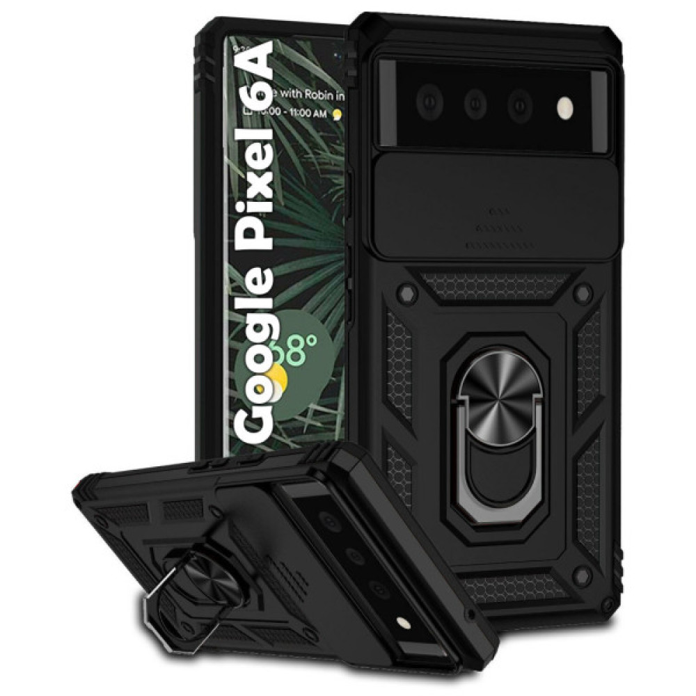 Чохол до мобільного телефона BeCover Military Google Pixel 6A Black (708824) Чохол до мобільного телефона BeCover Military Google Pixel 6A Black (708824)