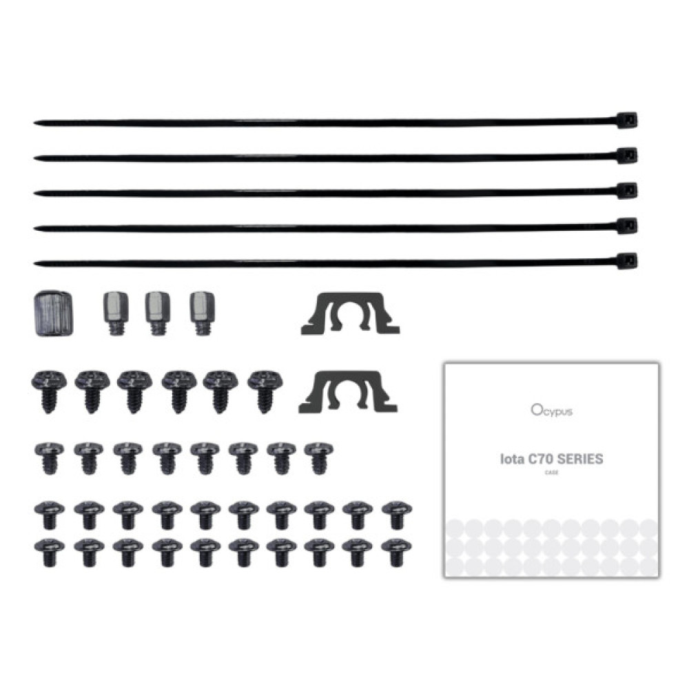 Корпус OCYPUS IOTA C70 BK ARGB (IOTA-C70-BKD600XX-GL)