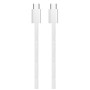 Дата кабель USB-C to USB-C 2.0m (braided cotton) (PD Fast Charging 60W) 3.0А grey ColorWay (CW-CBPDCC068-GR) Дата кабель USB-C to USB-C 2.0m (braided cotton) (PD Fast Charging 60W) 3.0А grey ColorWay (CW-CBPDCC068-GR)
