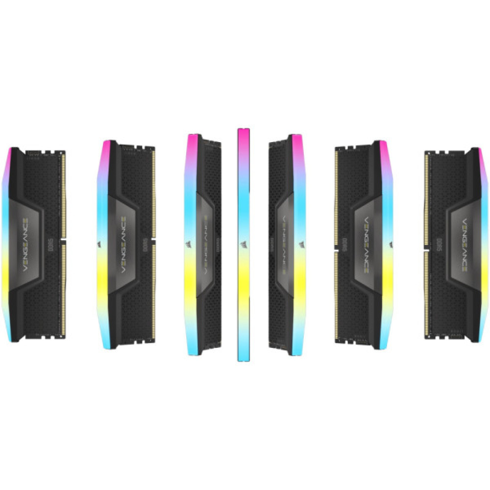 Модуль пам'яті для комп'ютера DDR5 32GB (2x16GB) 7200 MHz Vengeance RGB Corsair (CMH32GX5M2X7200C34)