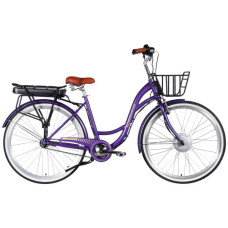 Електровелосипед Dorozhnik 28" eAQUAMARINE BH рама-19" 36B 13А*г 500Вт 2026 фіолетовий (ELB-D-28-108)