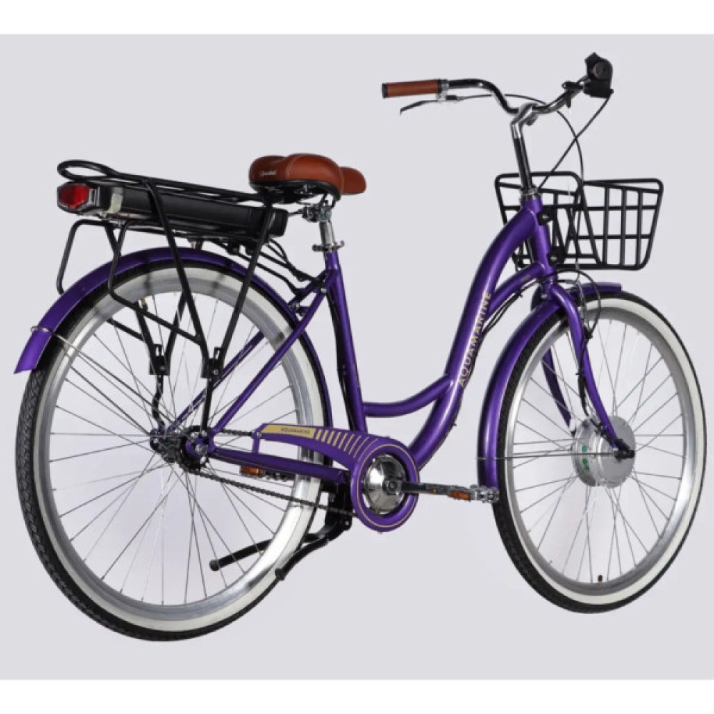 Електровелосипед Dorozhnik 28" eAQUAMARINE BH рама-19" 36B 13А*г 500Вт 2026 фіолетовий (ELB-D-28-108)