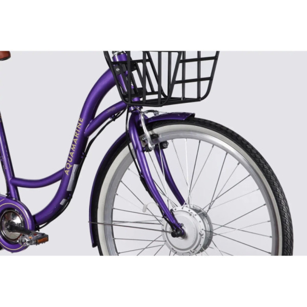 Електровелосипед Dorozhnik 28" eAQUAMARINE BH рама-19" 36B 13А*г 500Вт 2026 фіолетовий (ELB-D-28-108)