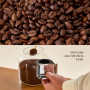 Кавомашина Krups Coffee Crush, 1.8л, зерно, ОLED дисплей, авторецептів - 2, метал, чорно-бежевий