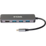 Концентратор D-Link USB-C 3xUSB3.0, 1xUSB-C, 1xHDMI (DUB-2333) Концентратор D-Link USB-C 3xUSB3.0, 1xUSB-C, 1xHDMI (DUB-2333)