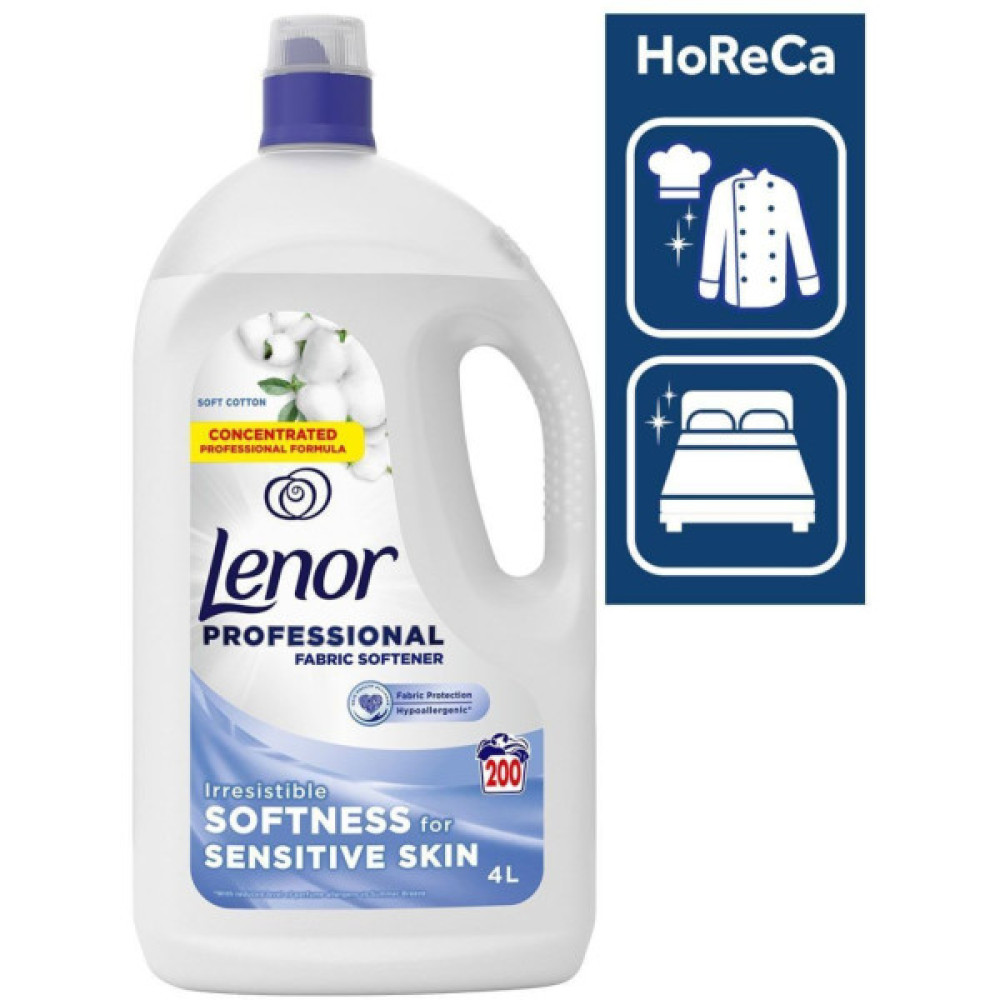 Кондиціонер для білизни Lenor Professional Sensitive 4 л (8700216760171)
