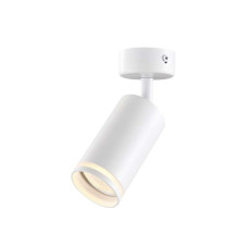 Світильник точковий Videx під лампу GU10 SPF05B накладний поворотний біли (VL-SPF05B-W)