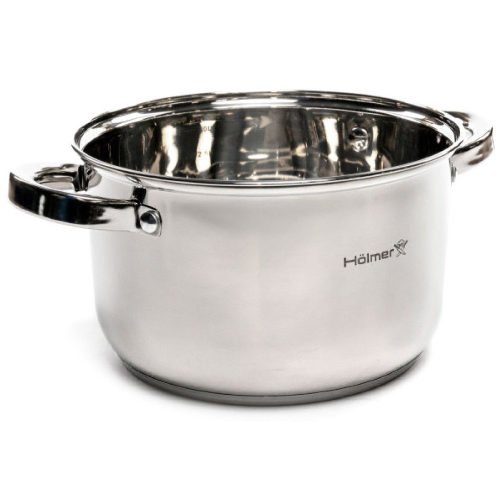 Каструля Hölmer з кришкою 3,6л (CR-18435-SS)
