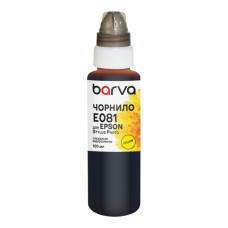 Чорнило Barva Epson T0484/T0804/T0814 100 мл, special, yellow (E081-327e)