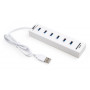 Концентратор Vinga 6xUSB2.0 + card-reader with switch 0.8m (VCP2H6USBCRSWWH) Концентратор Vinga 6xUSB2.0 + card-reader with switch 0.8m (VCP2H6USBCRSWWH)