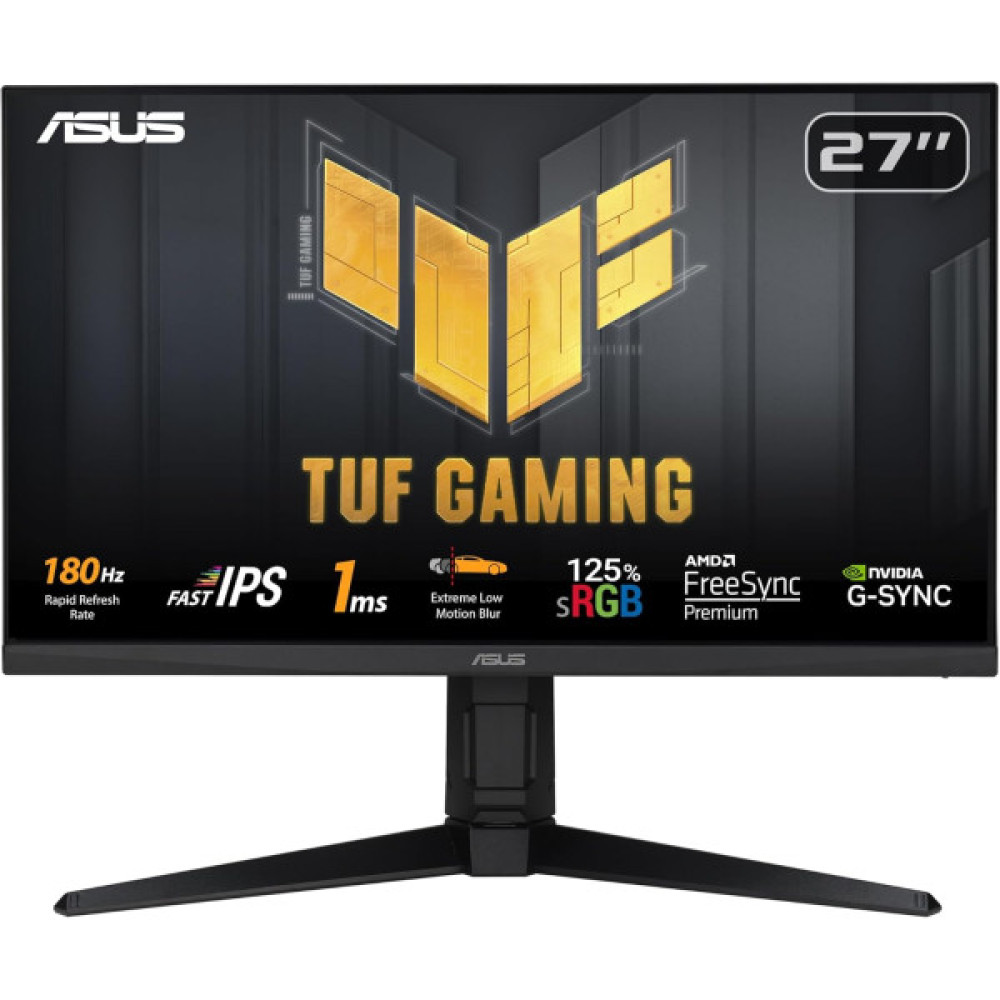 Монітор Asus 27" TUF Gaming VG279QL3A 2xHDMI, DP, MM, IPS, 180Hz, 1ms, sRGB 125%, AdaptiveSync, Pivot, HDR400