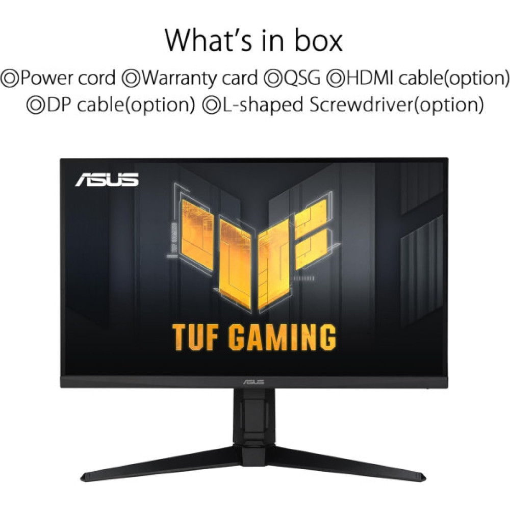 Монітор Asus 27" TUF Gaming VG279QL3A 2xHDMI, DP, MM, IPS, 180Hz, 1ms, sRGB 125%, AdaptiveSync, Pivot, HDR400