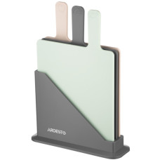Дошка для нарізання Ardesto Fresh Set 3 шт 24,1 х 33 х 7,9 см (AR1403GB) Дошка для нарізання Ardesto Fresh Set 3 шт 24,1 х 33 х 7,9 см (AR1403GB)