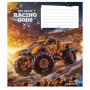 Зошит Школярик Racing gods 12 аркушів клітинка (012-3469K)
