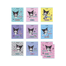 Зошит Kite предметний набір Kuromi 48 аркуші, 10 шт (HK25-240-1-9)