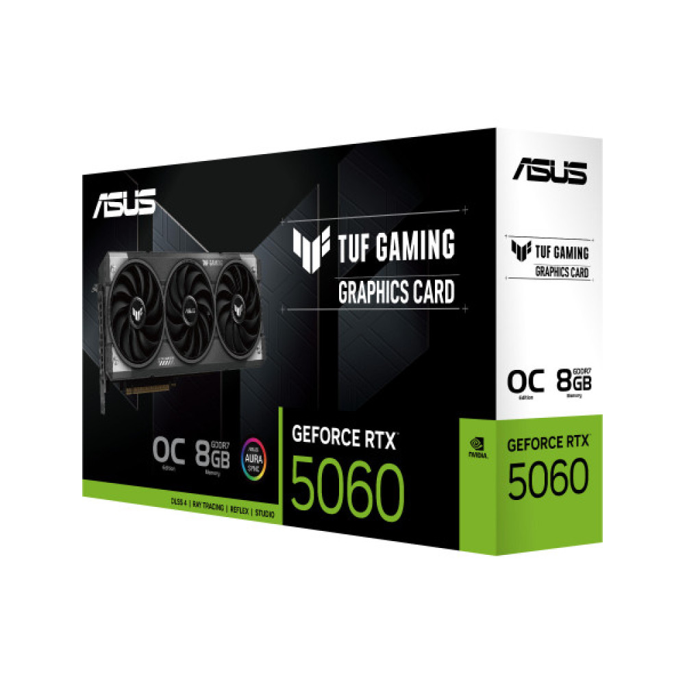 Відеокарта ASUS GeForce RTX 5060 8GB GDDR6 OC TUF-RTX5060-O8G-GAMING