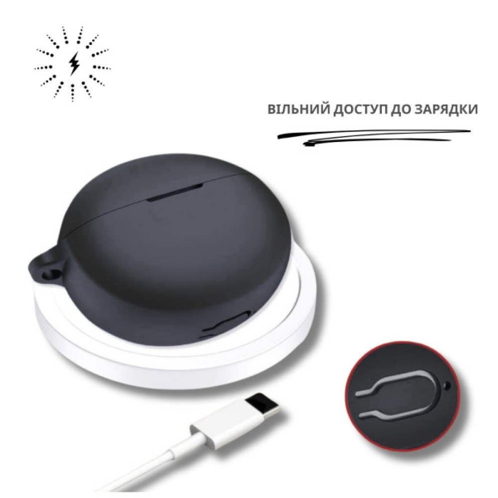 Чохол для навушників BeCover для OnePlus Buds 4 Black (714834)