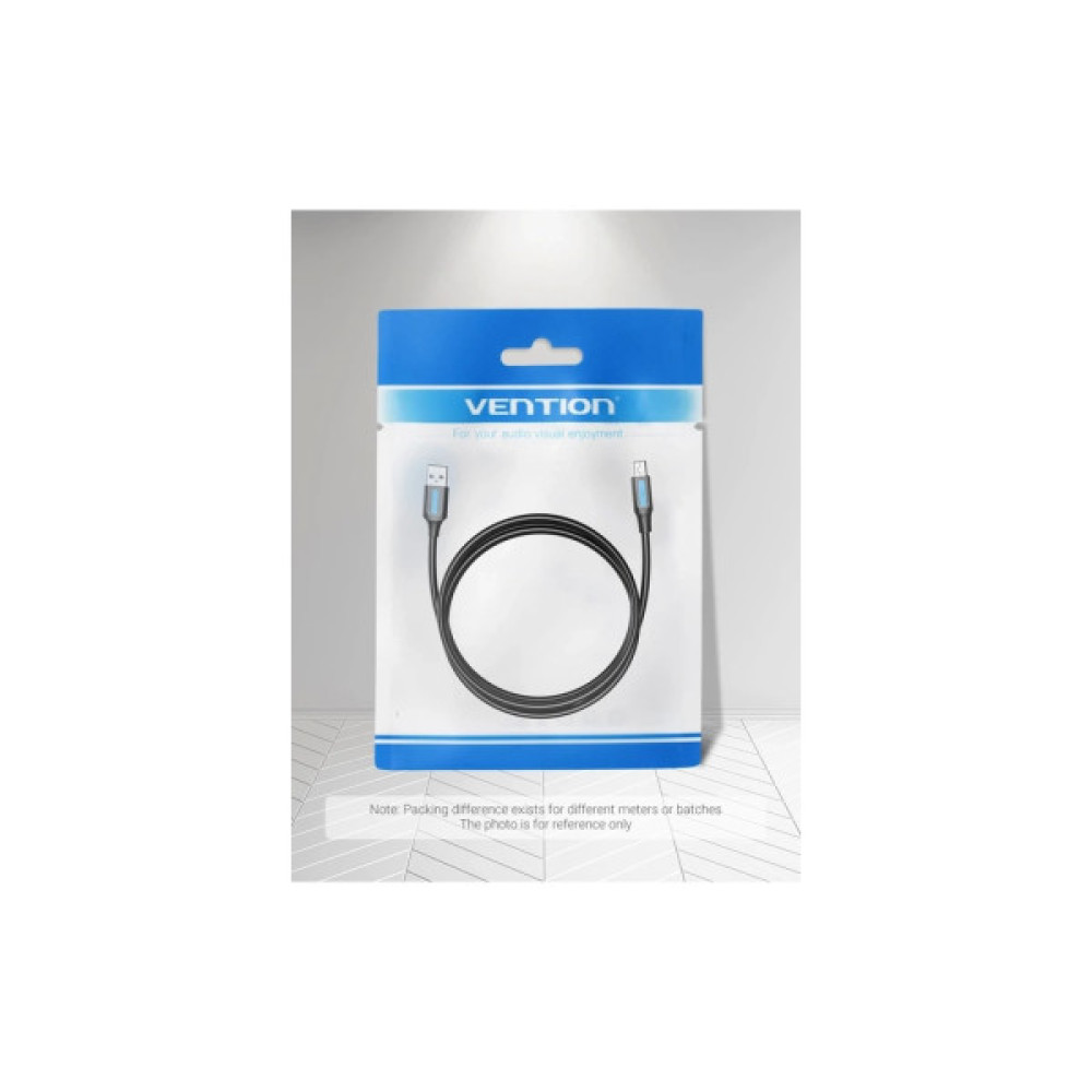 Дата кабель USB 2.0 AM to Mini 5P 1.0m black Vention (COMBF)