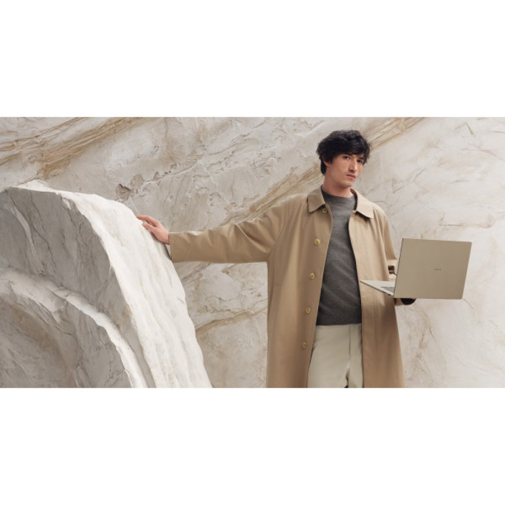 Ноутбук ASUS Zenbook A16 UX3607OA-SQ013W 16" 3K OLED, Qualcomm X2 Elite Extreme, 48GB, F1TB, UMA, Win11, Бежевий