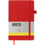 Книга записна Buromax Primo 125x195 мм 96 аркушів в клітинку обкладинка зі штучної шкіри Червона (BM.291161-05) Книга записна Buromax Primo 125x195 мм 96 аркушів в клітинку обкладинка зі штучної шкіри Червона (BM.291161-05)