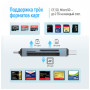 Зчитувач флеш-карт ColorWay USB 2.0/USB-C to CF/SD/MicroSD (CW-CR-01) Зчитувач флеш-карт ColorWay USB 2.0/USB-C to CF/SD/MicroSD (CW-CR-01)