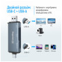 Зчитувач флеш-карт ColorWay USB 2.0/USB-C to CF/SD/MicroSD (CW-CR-01) Зчитувач флеш-карт ColorWay USB 2.0/USB-C to CF/SD/MicroSD (CW-CR-01)