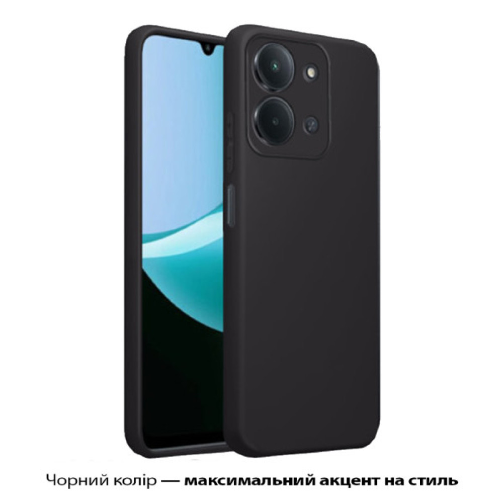 Чохол до мобільного телефона BeCover Silicone Xiaomi Redmi 15С 4G/5G Black (713784)