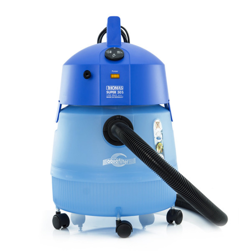 Пилосос Thomas миючий Super30S, 1400Вт, конт пил -12л, вода -30л, Aquafilter, синій