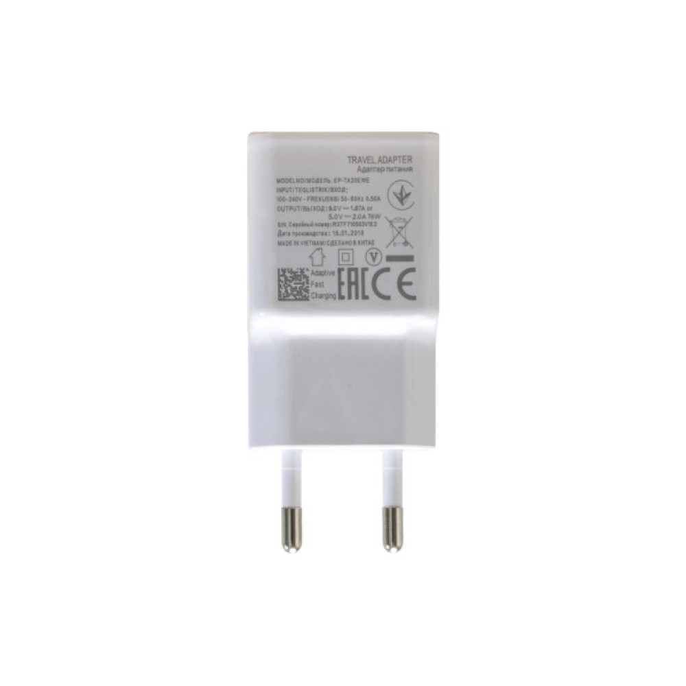 Зарядний пристрій Patron USB 2A white (PN-1USB-220V-W)