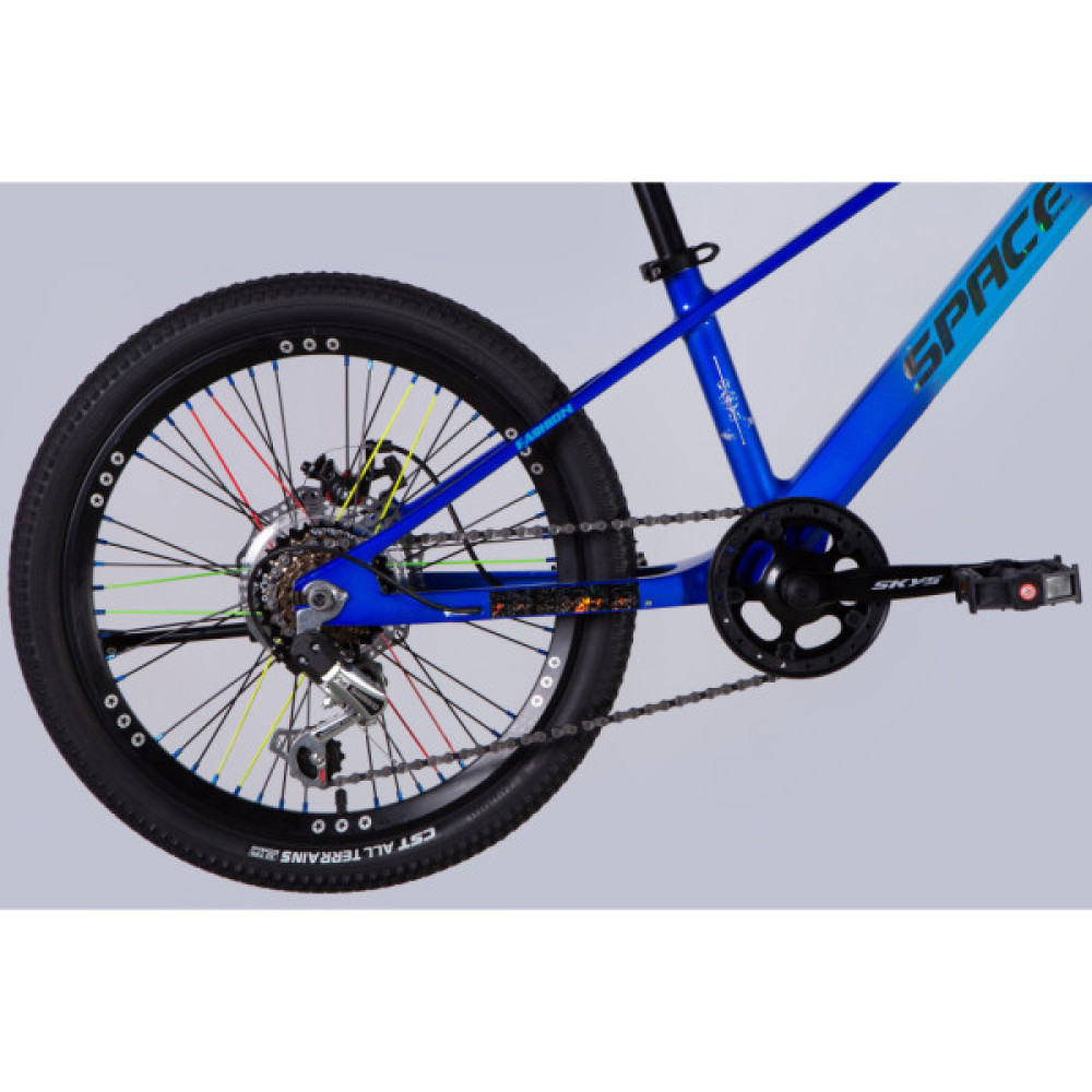 Велосипед Space 20" KID ALIOTH DD FR рама-11" MG 2025 синій (OPS-SK-20-018)