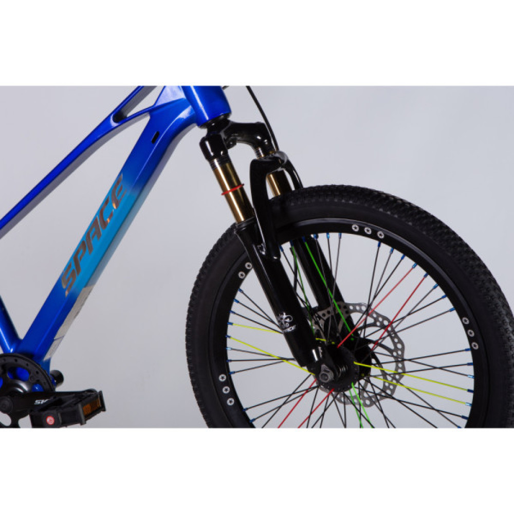 Велосипед Space 20" KID ALIOTH DD FR рама-11" MG 2025 синій (OPS-SK-20-018)