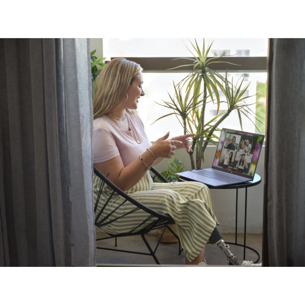 Ноутбук HP OmniBook 5 16-af1011ua 16" WUXGA IPS AG, Intel U7-255U, 24GB, F1TB, UMA, DOS, блакитний