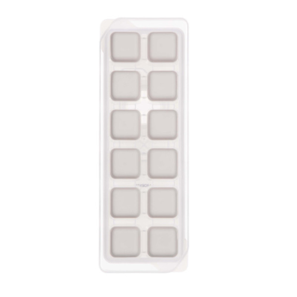 Форма для льоду ARDESTO Fresh, 26х9.5х3.5см, силікон, пластик, бежевий (AR3595BE)